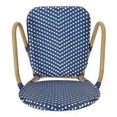 Outdoor PE Rattan and Aluminum 3 Piece French Bistro Set
