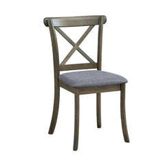 Wooden Dining Set Mid Century Modern Table and 4 Dining Chairs
