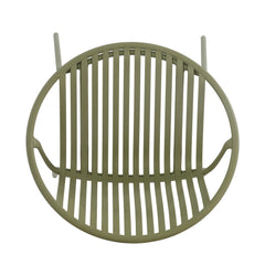 Patio Dining Chairs Stackable Chairs with Breathable Design (Set of 2)