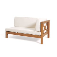 Brava X-Back 4-Piece Sofa Set Beige