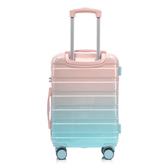 14"/20" 2-Pcs PC Spinner Wheel Carry On Luggage Set