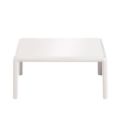 The Sleek All-Weather Resin Outdoor Loveseat and Coffee Table Set