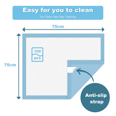 150 pieces 30 x 30 Inch Pet Wee Pee Piddle Pad