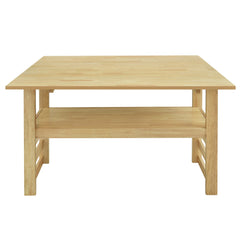 TOPMAX Modern 5-Piece Extendable Wood Dining Table Set