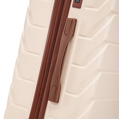Set 3PCs 20'/24'/28' ABS Spinner Wheel Luggage - Beige