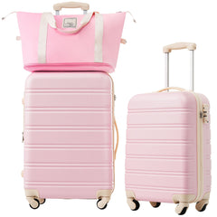 Hardshell Luggage Sets 2 Pieces with Spinner Suitcase and TSA Lock