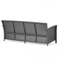 St Lucia Three-Seater Outdoor Woven Sofa
