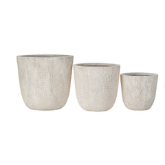 U_STYLE Lightweight MGO Planter Set of 3