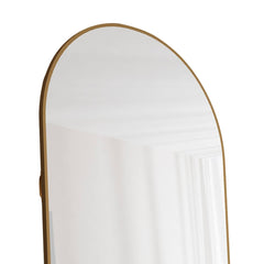 The 4th Generation Floor Mounted Full Length Mirror with Gold Frame