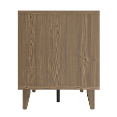 Modern 60 Inch TV Stand in Classic Walnut Finish