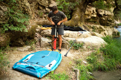 Aqua Marina RAPID 9'6" Inflatable Paddle Board River SUP