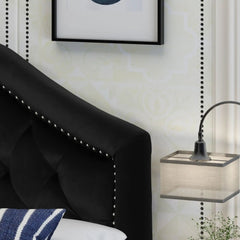 Kaarina - Contemporary Tufted Fabric Headboard