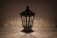 Garden Post Light Black Aluminum Outdoor Column Light