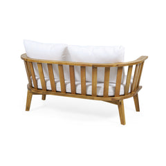 4-Pieces Acacia Wood Patio Furniture Set