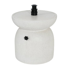 Odelia MGO Outdoor Patio Side Table Umbrella Base