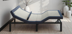 Queen Adjustable Bed Base with Head/Foot Tilt and Lumbar Position Adjustment