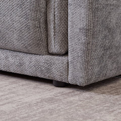 98.5' 3-Seater Sofa in Contemporary Grey