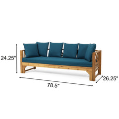 The Eldrin™ Rustic Acacia Daybed