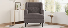 Modern Upholstered Accent Chair Tufted Armchair