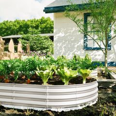 Heavy Duty Galvanized Raised Garden Bed Kit 8x4x1ft