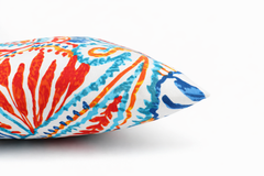 2 Pack Outdoor Throw Pillows, Waterproof & Fade-Resistant Patio Cushions (18x18 Inch)