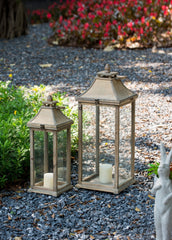 Candle Lantern Decorative Set for Indoor and Outdoor Use