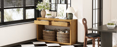 55' Console Table Natural