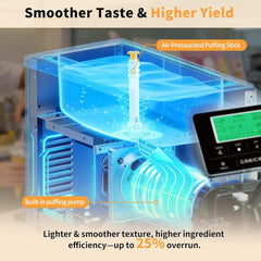 1.6-Gal Single-Flavor Soft Serve Ice Cream Maker With Pre Cool (SAK96024)
