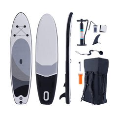 10FT Inflatable Blow Up SUP Paddle Board W/ Carrying Bag & Pump (SAK43678)