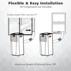 10,000 BTU Portable AC with Remote