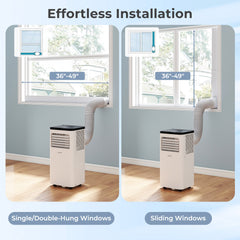 10000 BTU Portable Air Conditioner 3 in 1 Floor AC Unit Fan and Dehumidifier for Room