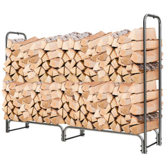 4 Feet/5 Feet/6 Feet/8 Feet Firewood Storage Log Rack