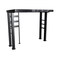 Castelle Flame Blaze 108-Inch 6-Burner 85K BTU Deluxe Stainless Steel Liquid Propane Outdoor Kitchen Grill Island With Wine Cooler, Rotisserie, Cabinets, And Granite Countertops (SAK58310)