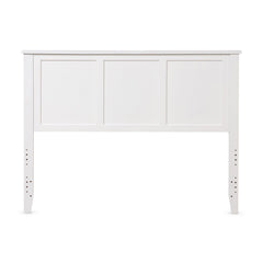 Full Wood Headboard Flat Panel with Pre-drilled Holes and Height Adjustment