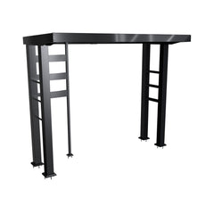 Castelle Flame Imperial 110-Inch 4-Burner 72K BTU Deluxe Stainless Steel Outdoor Kitchen Grill Island With Wine Cooler, Rotisserie, Cabinets, And Granite Countertops (SAK94721)