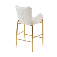 Fabric Counter Height Bar Stools (Set of 2)