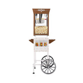 12-Ounce Commercial Retro Popcorn Machine Cart With Candy Boxes (SAK80954)