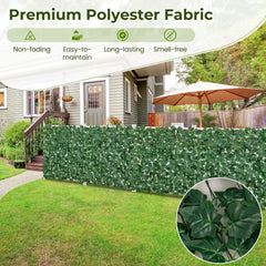 120 x 40 Inch Artificial Ivy Privacy Fence