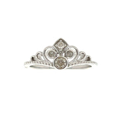 .17ct Diamond Ring Sterling Silver