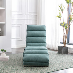 Massage Chaise Lounge Indoor With Remote Control, Ergonomic Electric Massage Lounger