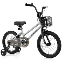 12/14/18 Inch Kids Bike Adjustable with Transparent Chain Cover for 3-8 Years Old-16 inches