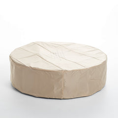 Modern Outdoor 50,000 BTU Round MgO Concrete Propane Fire Pit