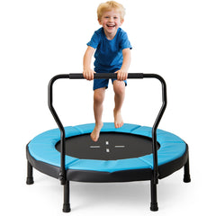 40 Inch Trampoline for Kids Indoor Outdoor Fitness Trampoline