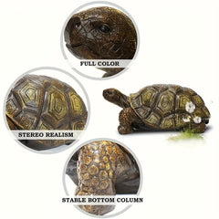 21.3' Large Realistic Resin Turtle Statue