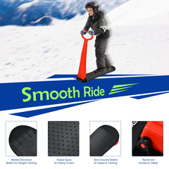 1-Rider Snow Scooter with Grip Handle