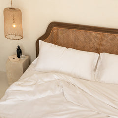 Organic Bamboo Sateen Bed Sheet Set