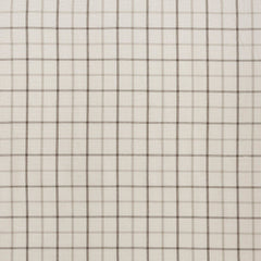 Plaid Rod Pocket and Back Tab Curtain Panel with Fleece Lining Natural 50x95