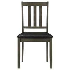 Rowland Charcoal 5-piece Dining Set