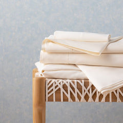 Linenspa 600TC Cotton Blend Pillowcase Set Queen Ivory