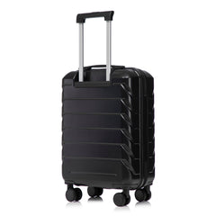 14'/20' 2-Piece ABS Spinner Wheel Luggage Set with Combination Lock
